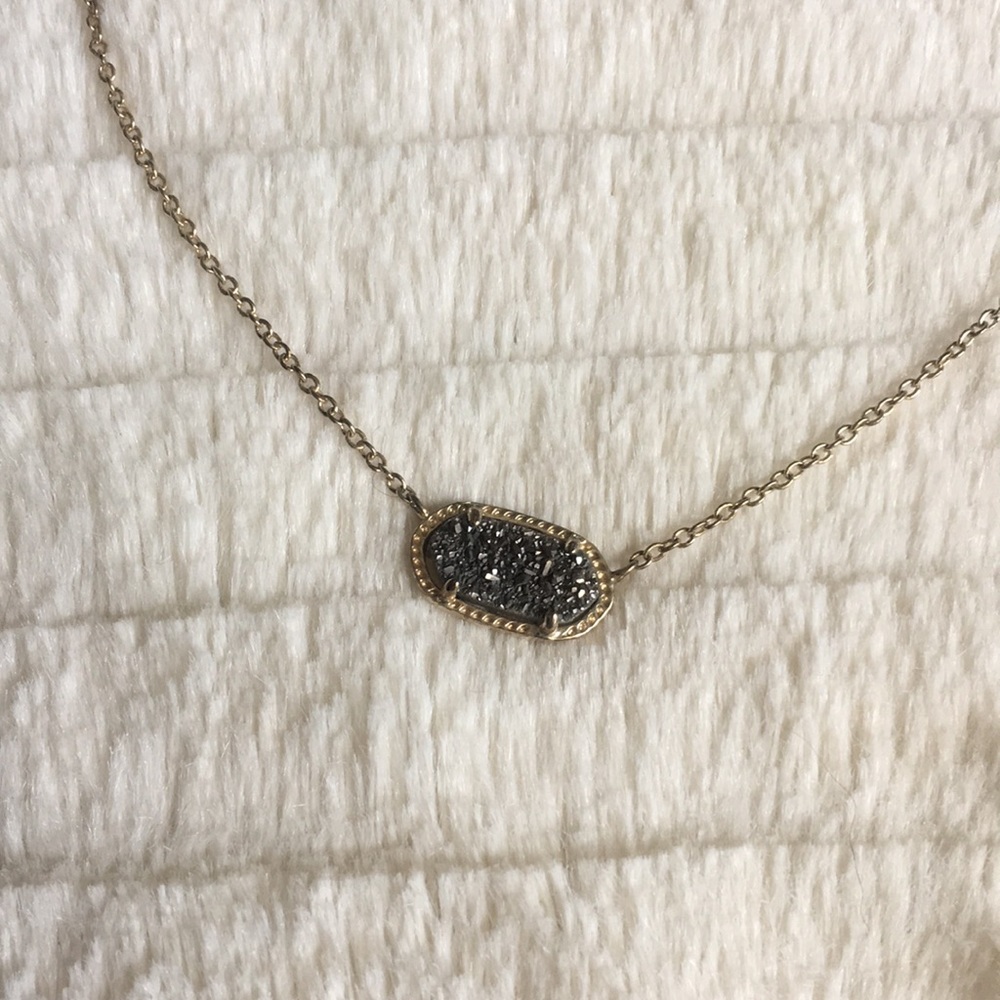 Kendra Scott Gray Drusy Elisa